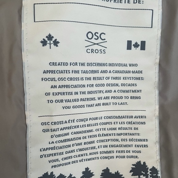 💜70% PRICE DROP OSC CROSS SHERBROOKE PARKA - For very cold weather MADE IN TO - Picture 12 of 15